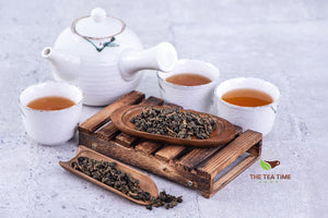 Oolong tea. The Tea Time Shop