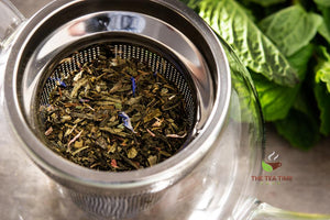 Flavored green tea. The Tea Time Shop