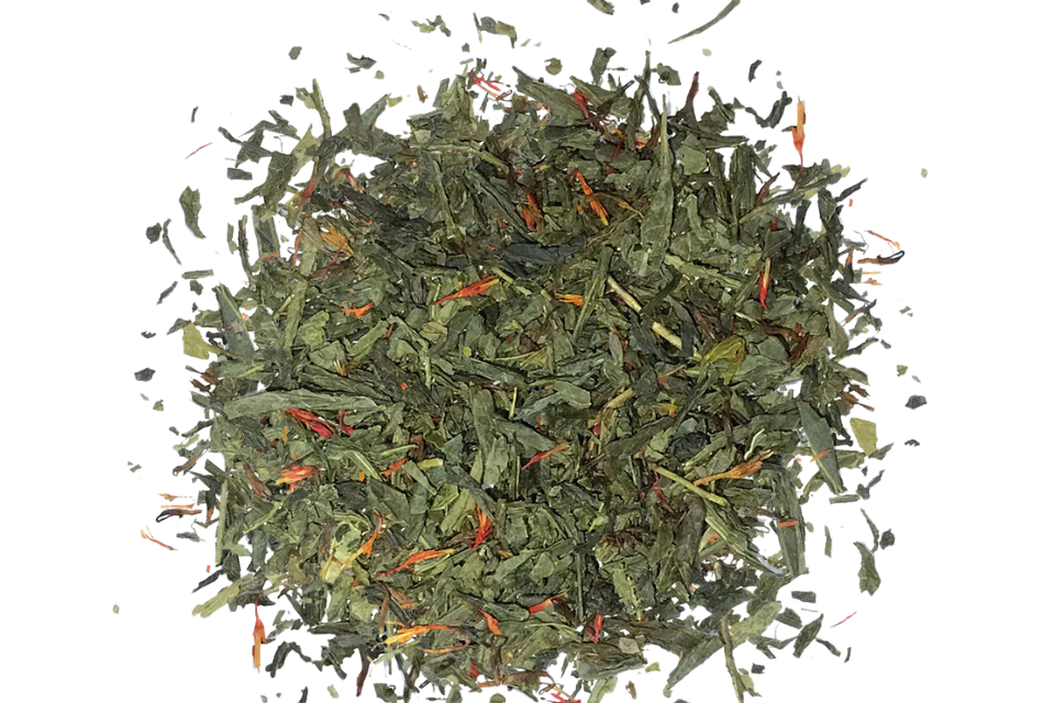 Green Pomegranate Tea. The Tea Time Shop