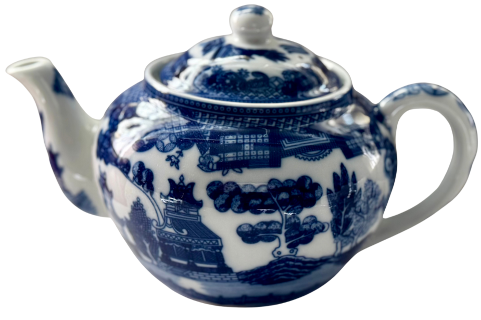 Blue Willow Teapot