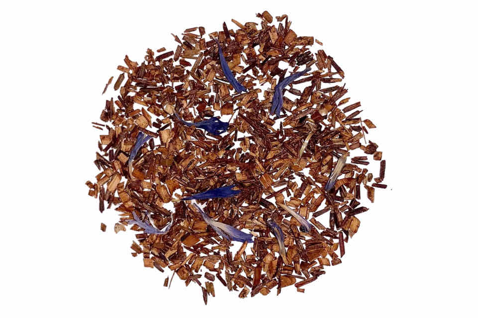 Blue Flower Rooibos Tea. The Tea Time Shop