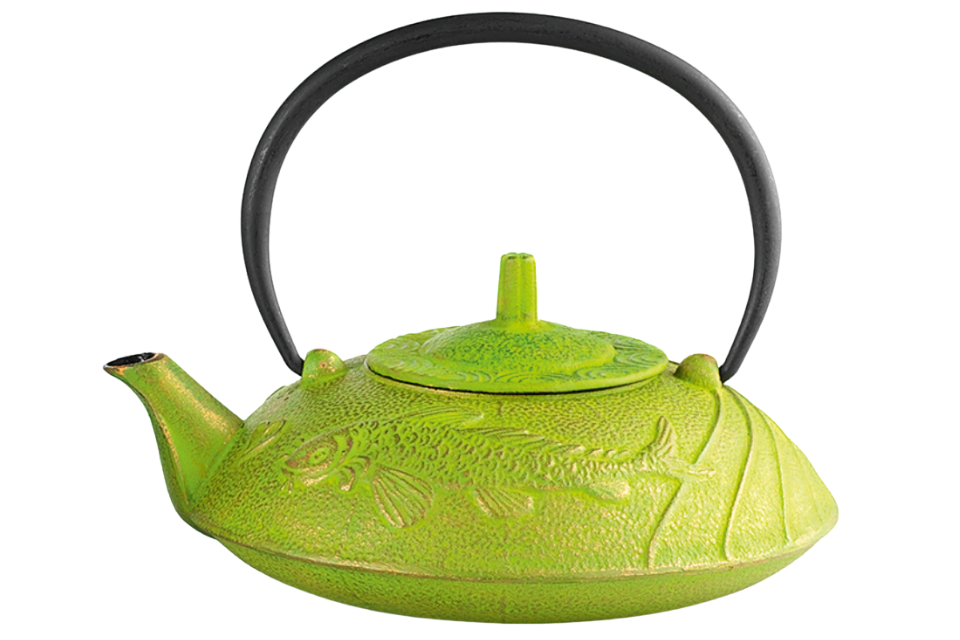 Koi Cast Iron Teapot. The Tea Time Shop