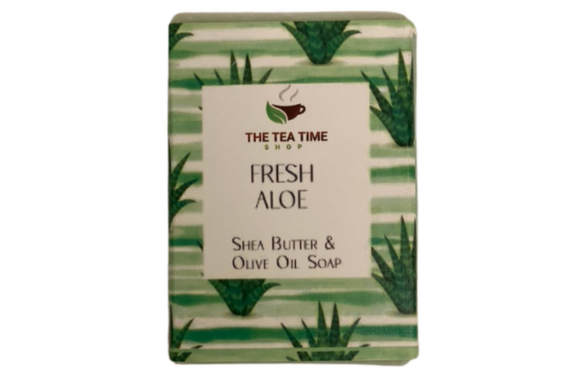 Aloe Soap. The Tea Time Shop