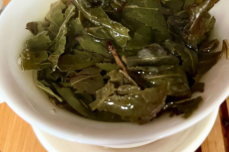 Lychee Oolong loose leaf tea. The Tea Time Shop
