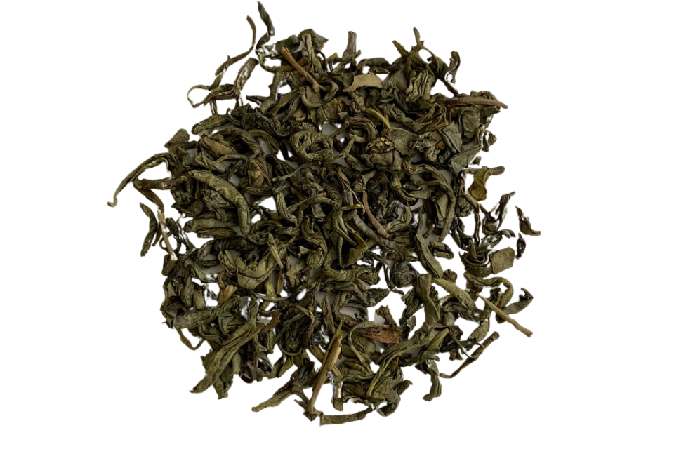 Chun Mee green tea. The Tea Time Shop